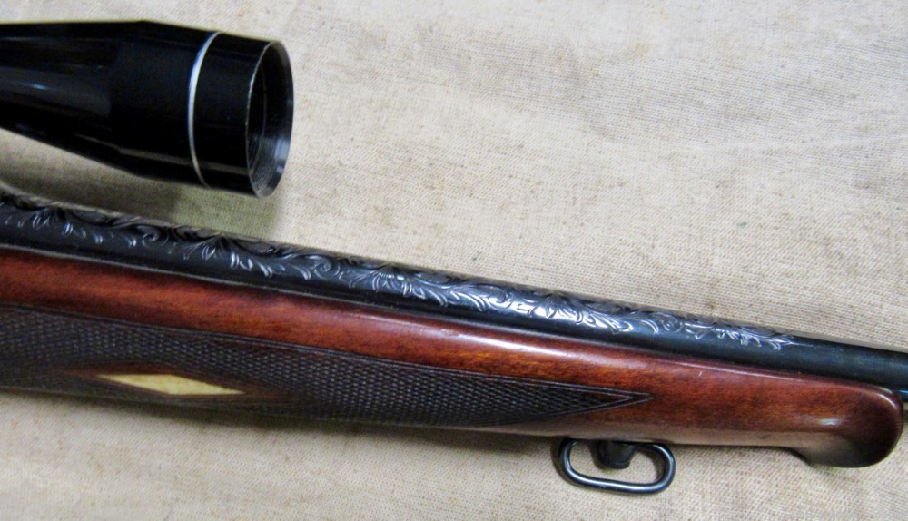Beautifully Engraved British .303 Enfield Sporting Rifle With Scope-img-9