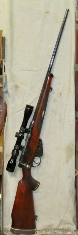 Beautifully Engraved British .303 Enfield Sporting Rifle With Scope-img-0