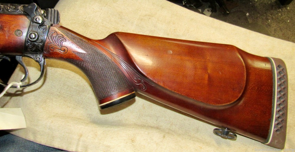 Beautifully Engraved British .303 Enfield Sporting Rifle With Scope-img-37