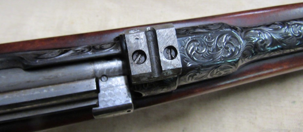 Beautifully Engraved British .303 Enfield Sporting Rifle With Scope-img-27