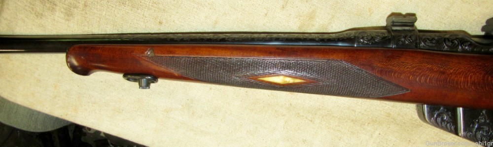 Beautifully Engraved British .303 Enfield Sporting Rifle With Scope-img-32