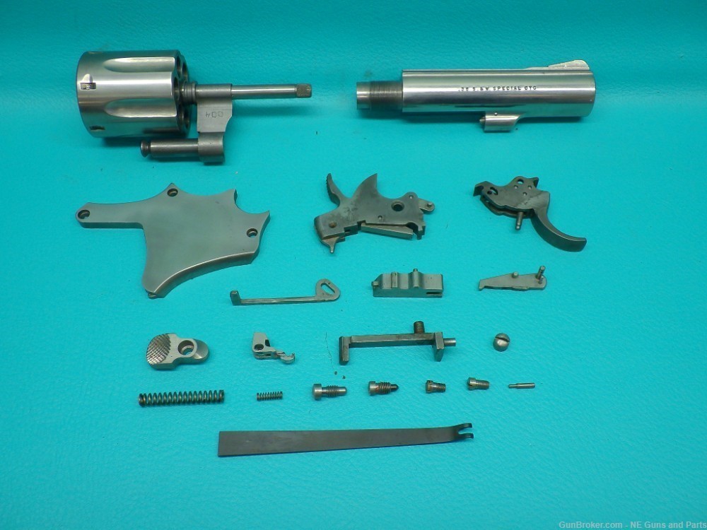 S&W 64-5 M&P .38spl 4"bbl Stainless Steel Revolver Repair Parts Kit-img-0