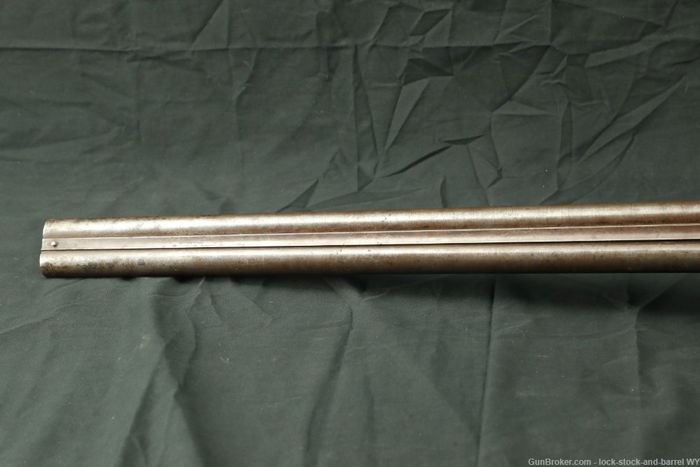Parker Brothers Under Lifter 12 GA SXS Hammer Double Shotgun 1880 Antique-img-14