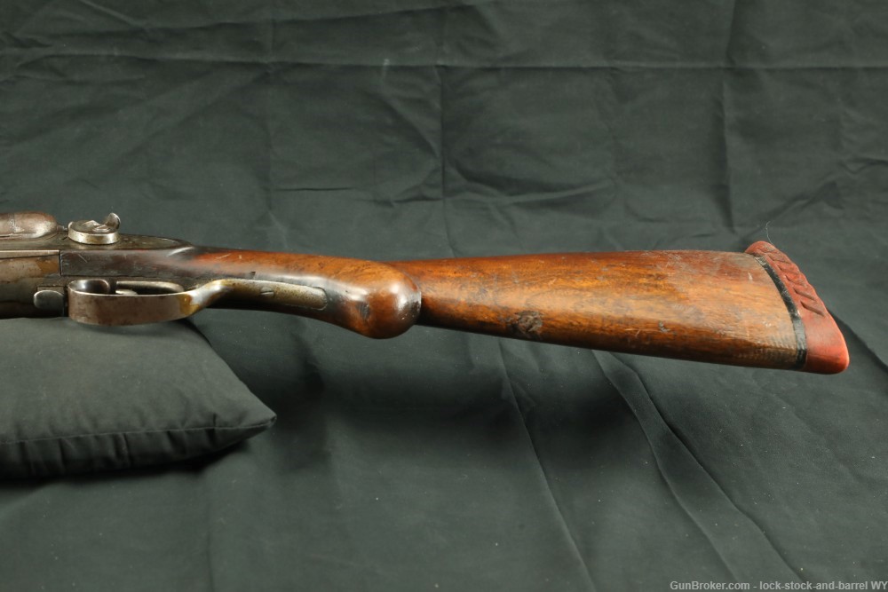 Parker Brothers Under Lifter 12 GA SXS Hammer Double Shotgun 1880 Antique-img-21