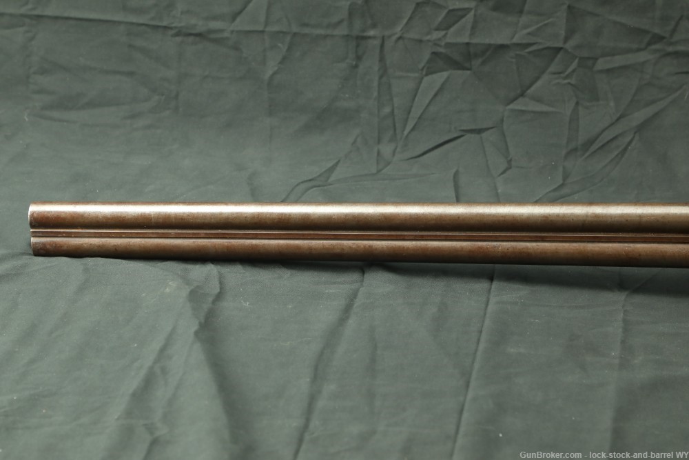 Parker Brothers Under Lifter 12 GA SXS Hammer Double Shotgun 1880 Antique-img-18