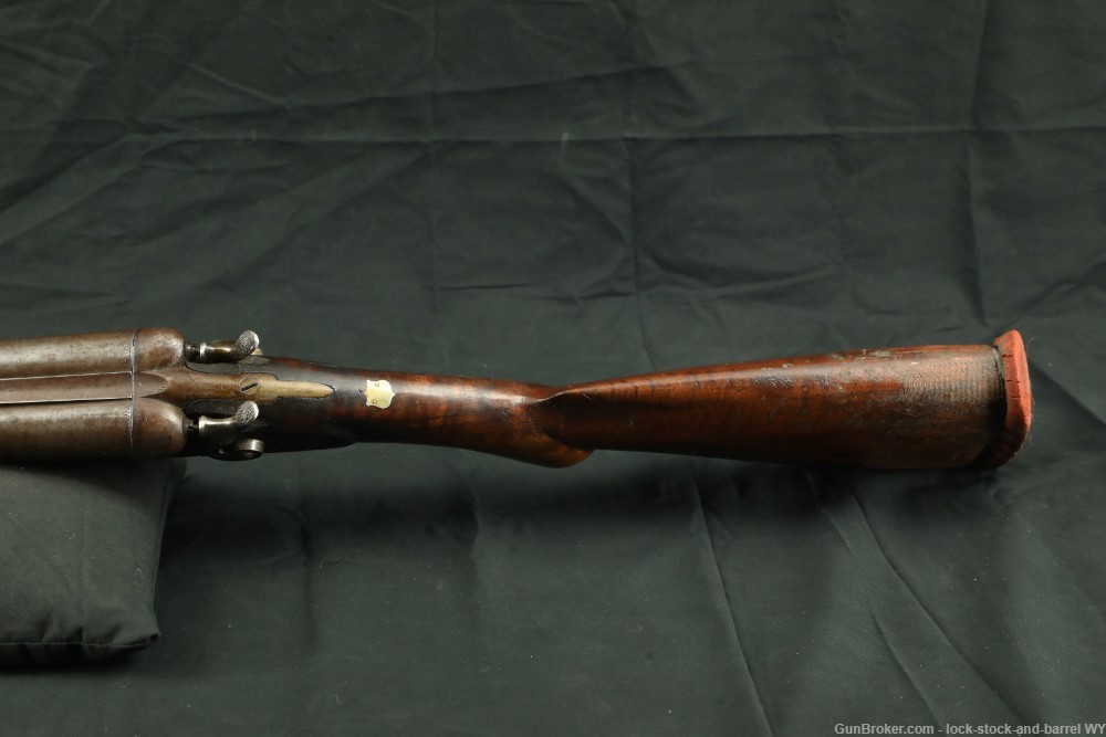 Parker Brothers Under Lifter 12 GA SXS Hammer Double Shotgun 1880 Antique-img-17