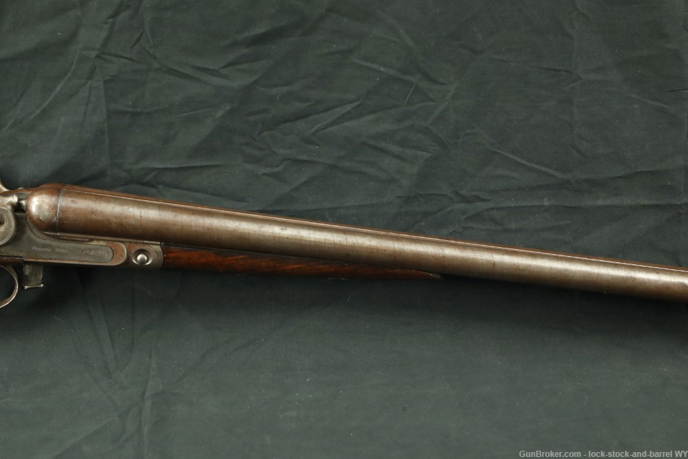 Parker Brothers Under Lifter 12 GA SXS Hammer Double Shotgun 1880 Antique-img-5