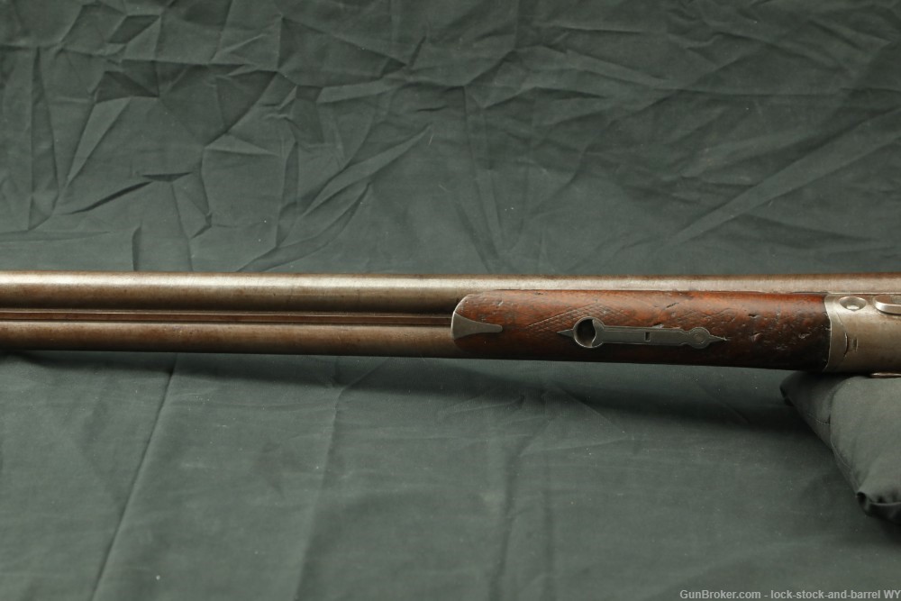 Parker Brothers Under Lifter 12 GA SXS Hammer Double Shotgun 1880 Antique-img-19