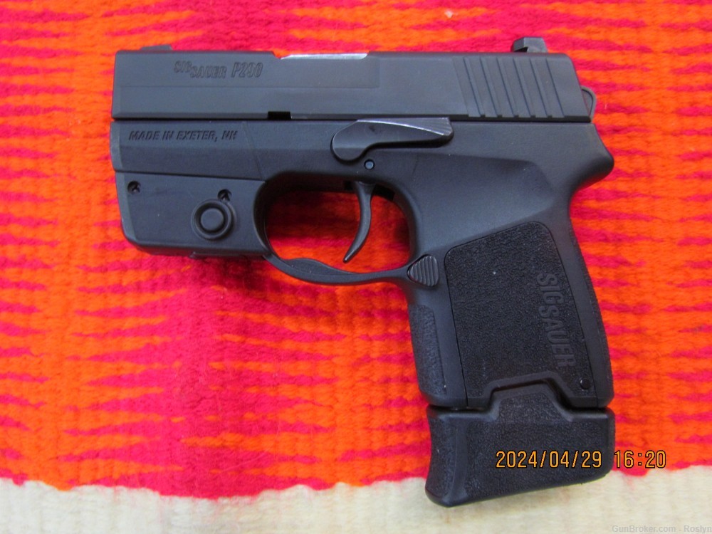 Sig Sauer P290 ,9mm ,2 3/4 inch Barrel,with Laser-img-1