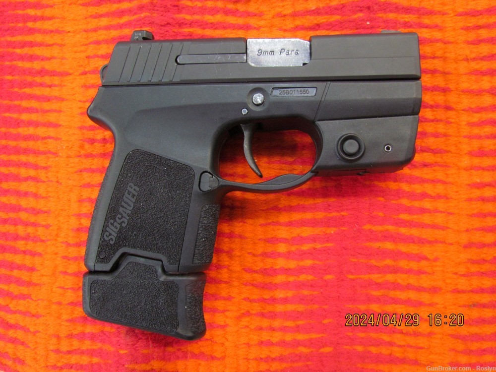 Sig Sauer P290 ,9mm ,2 3/4 inch Barrel,with Laser-img-0