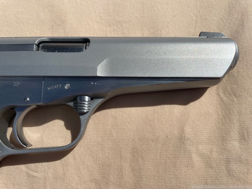 Czech Tokarev 7.62 x 25 Stainless Pistol Very Good-img-3
