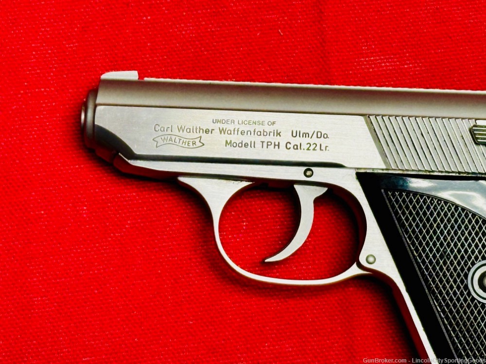 Interarms Walther TPH 22LR Stainless With original case-img-7