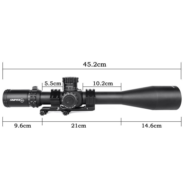 Sniper 5.9-39x56mm FFP Riflescope 35mm Tube Side Parallax Adjust Long range-img-3