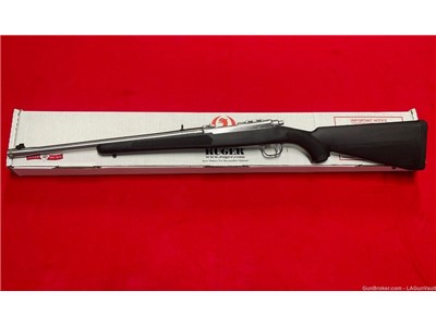 New Ruger 77/44 stainless steel threaded barrel