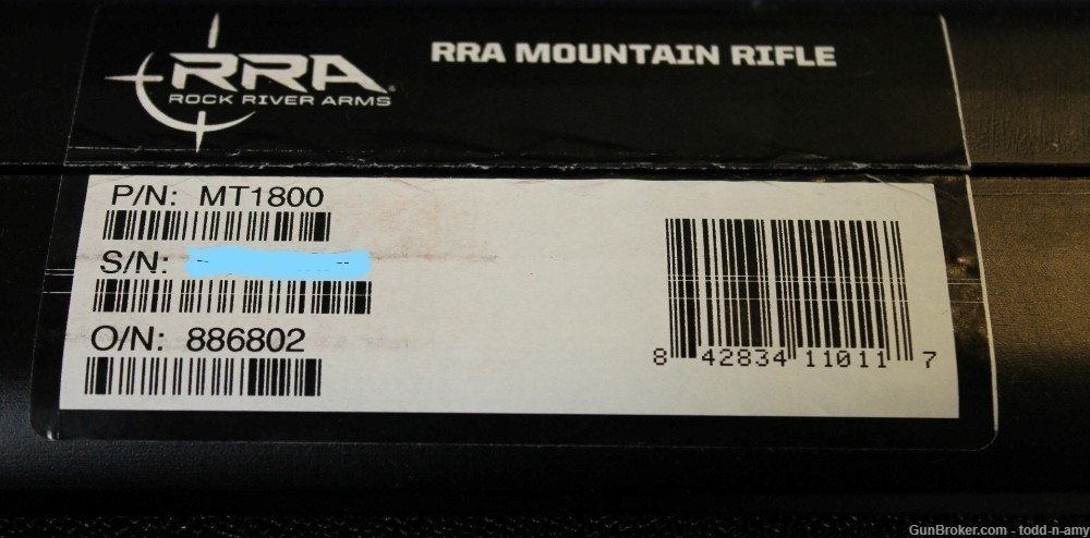 NIB Rock River Arms Lightweight MT1800 5.56 NATO Mountain Rifle LAR-15M-img-4