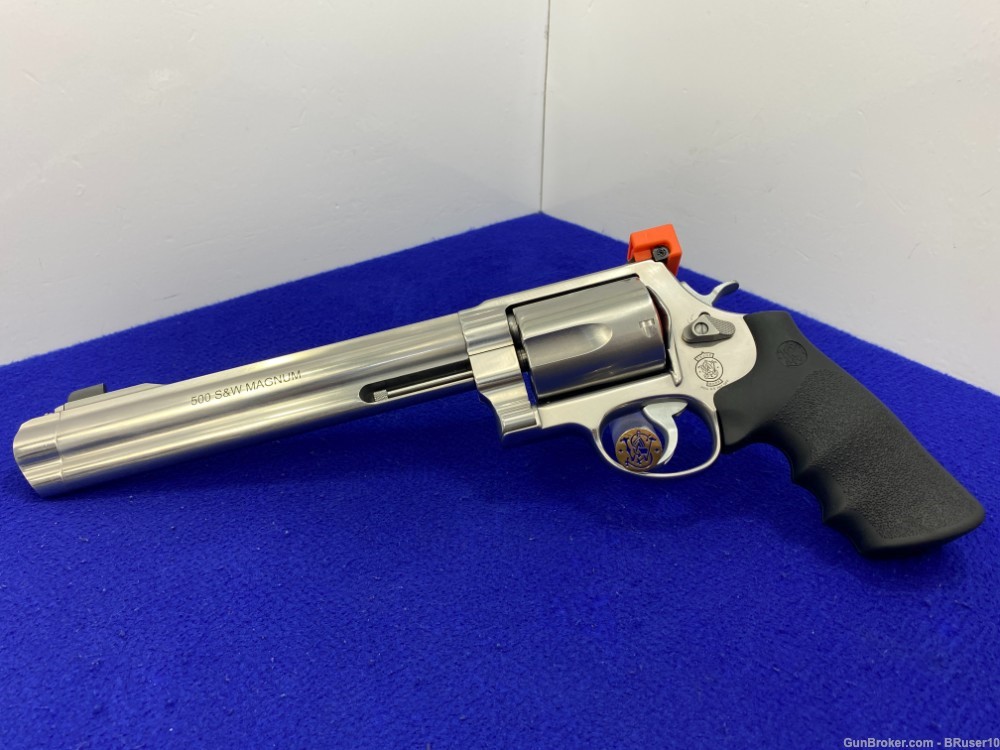 Smith Wesson 500 .500S&W Stainless 8.38" *WORLD'S MOST POWERFUL HANDGUN*-img-4