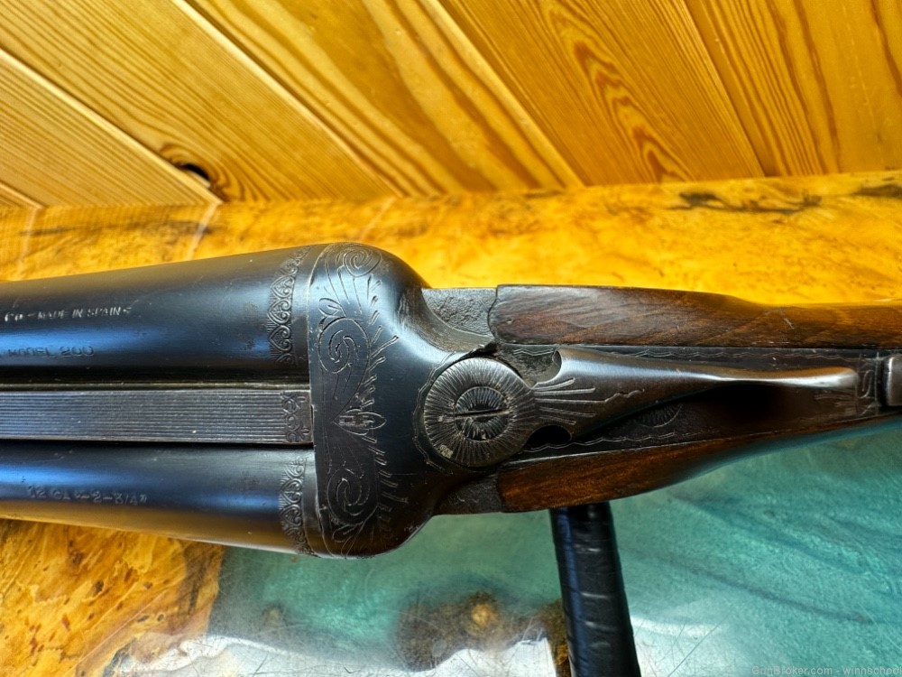 USED RICHLAND ARMS .12 GAUGE SIDE BY SIDE 28" DOUBLE BARREL ENGRAVED NR-img-22