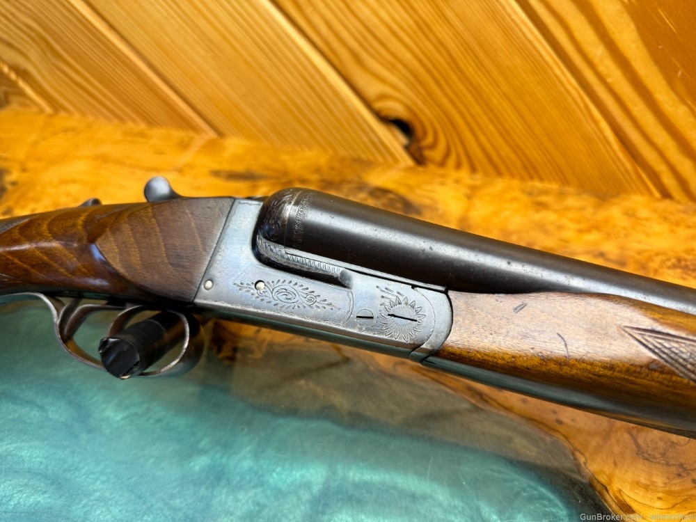 USED RICHLAND ARMS .12 GAUGE SIDE BY SIDE 28" DOUBLE BARREL ENGRAVED NR-img-10