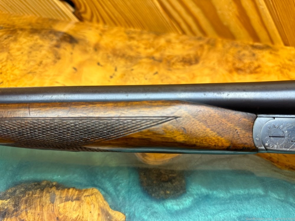 USED RICHLAND ARMS .12 GAUGE SIDE BY SIDE 28" DOUBLE BARREL ENGRAVED NR-img-6