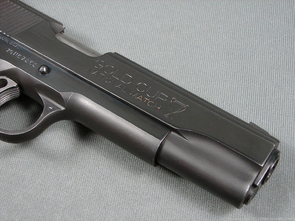 Colt MKIV Series 70 Gold Cup National Match 1911 45ACP Mfg 1978-img-4