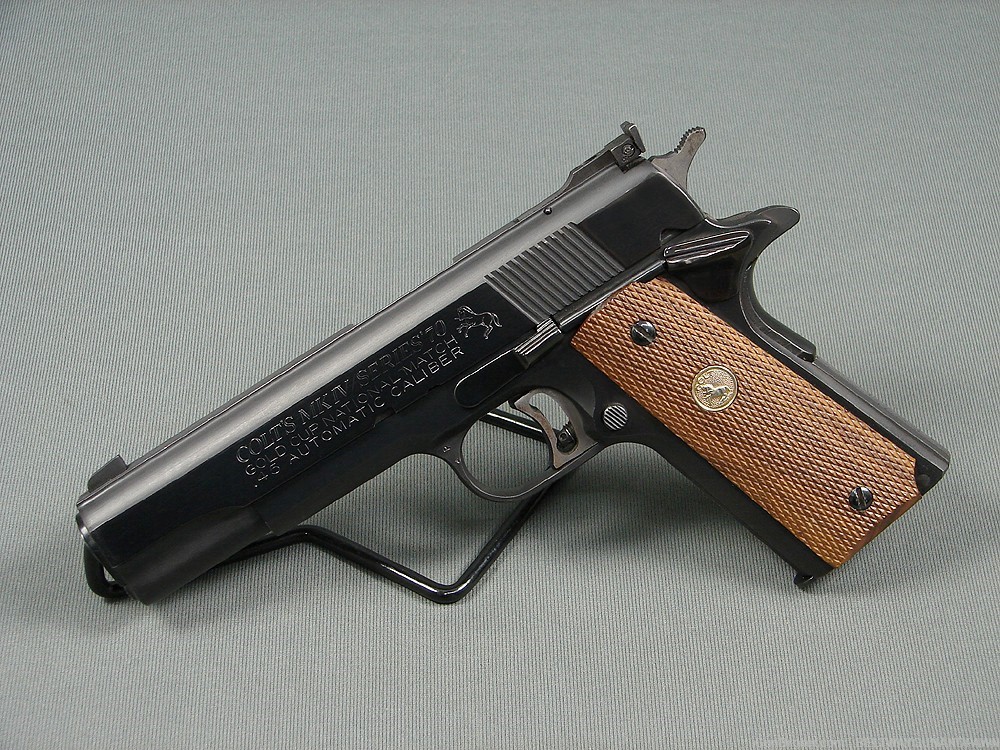 Colt MKIV Series 70 Gold Cup National Match 1911 45ACP Mfg 1978-img-0