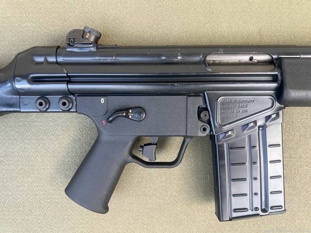 Heckler & Koch HK91 .308 Rifle SACO 1974 w/ PSG1 Trigger Pack & SG1 Stock-img-5
