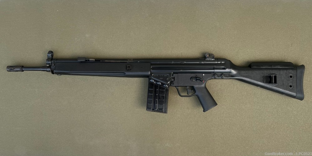 Heckler & Koch HK91 .308 Rifle SACO 1974 w/ PSG1 Trigger Pack & SG1 Stock-img-1