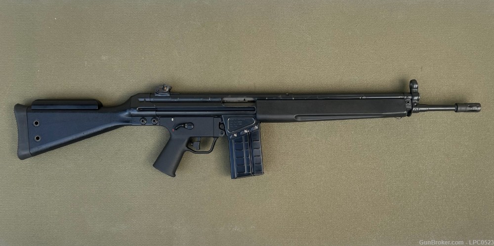 Heckler & Koch HK91 .308 Rifle SACO 1974 w/ PSG1 Trigger Pack & SG1 Stock-img-0