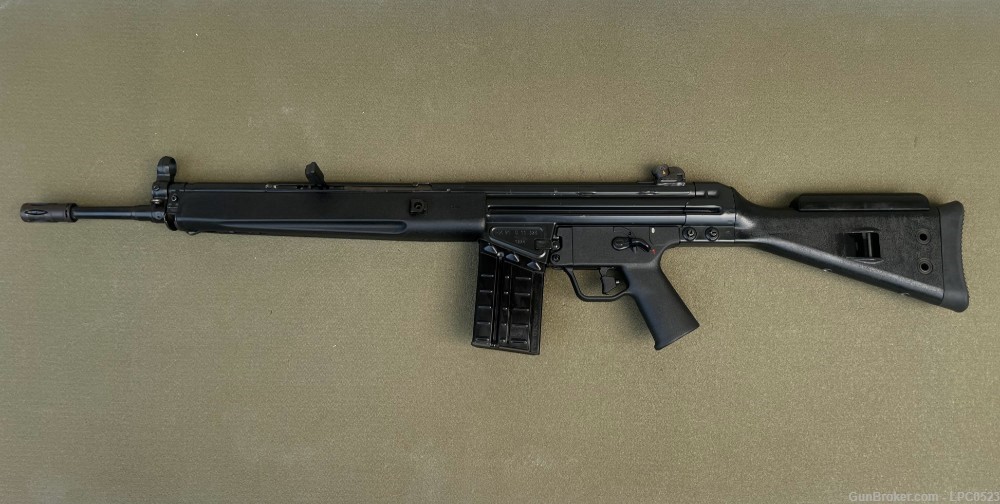 Heckler & Koch HK91 .308 Rifle SACO 1974 w/ PSG1 Trigger Pack & SG1 Stock-img-48