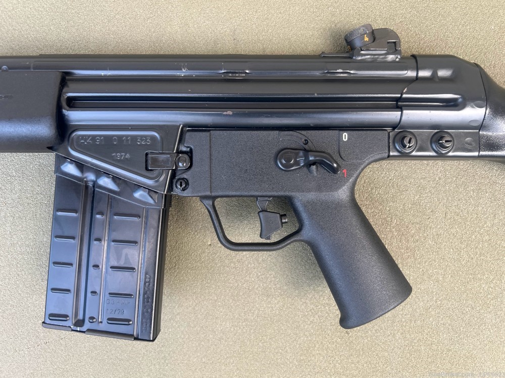 Heckler & Koch HK91 .308 Rifle SACO 1974 w/ PSG1 Trigger Pack & SG1 Stock-img-11