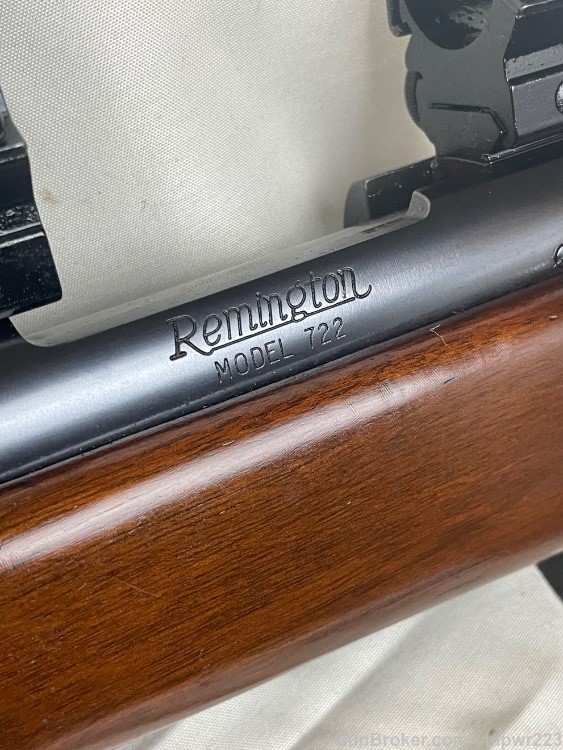 Remington model 722 bolt action .22 Rem made in 1953 C&R OK -img-25