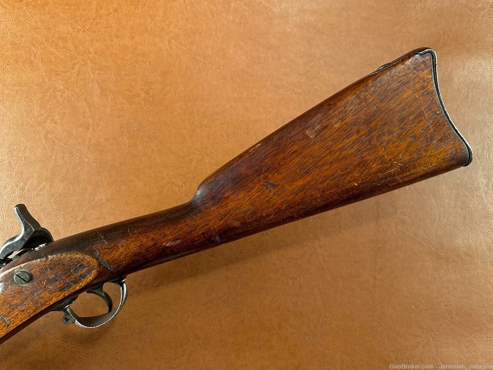 1868 Springfield US Trapdoor .50 Cal Breechloading Indian Wars Rifle NR -img-8