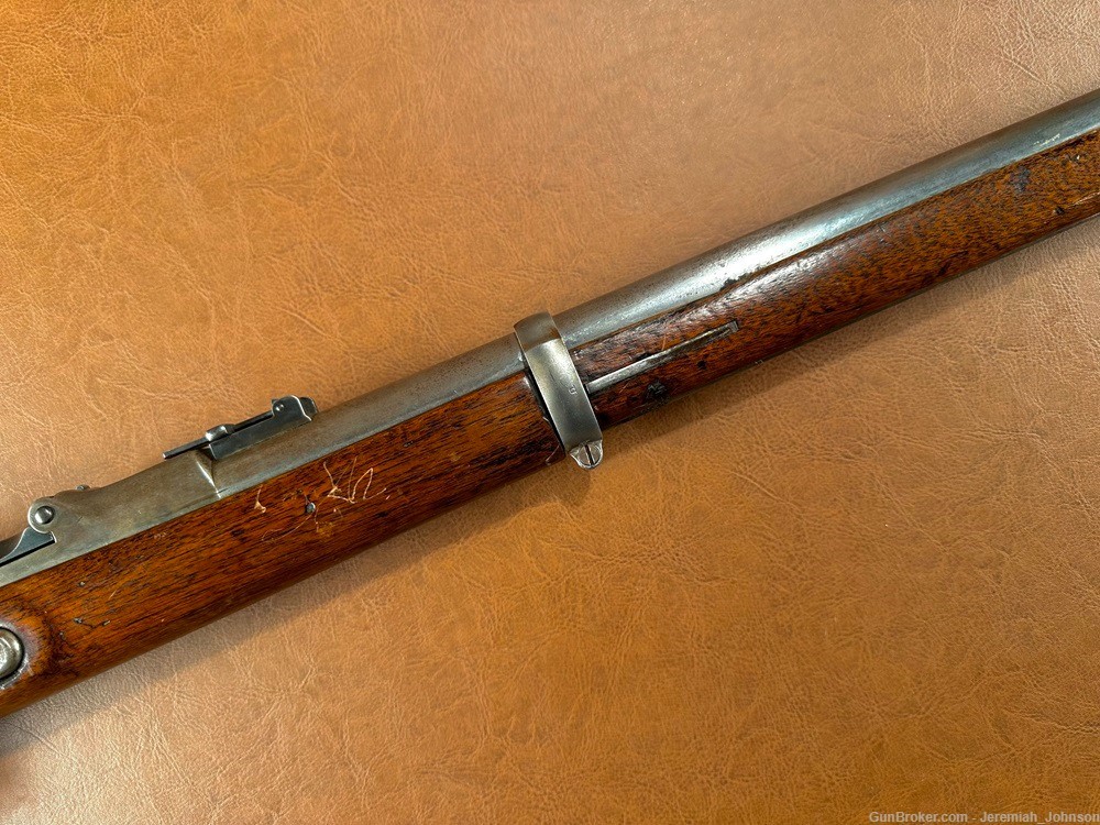 1868 Springfield US Trapdoor .50 Cal Breechloading Indian Wars Rifle NR -img-13