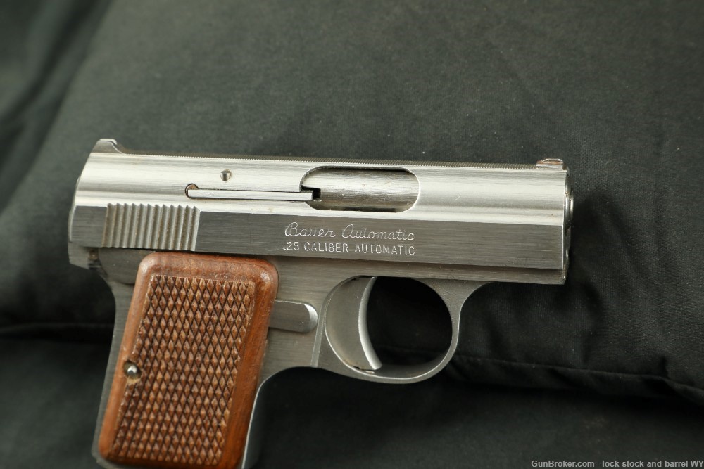 Bauer Firearms Automatic Baby Browning Clone .25 ACP Semi-Auto Pistol & Box-img-11