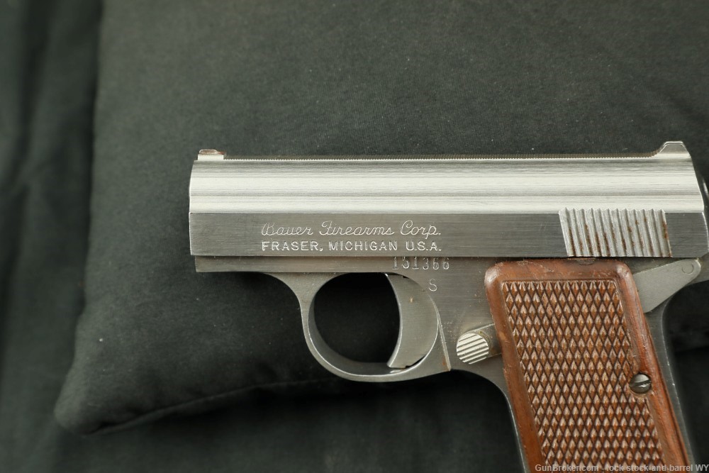 Bauer Firearms Automatic Baby Browning Clone .25 ACP Semi-Auto Pistol & Box-img-12