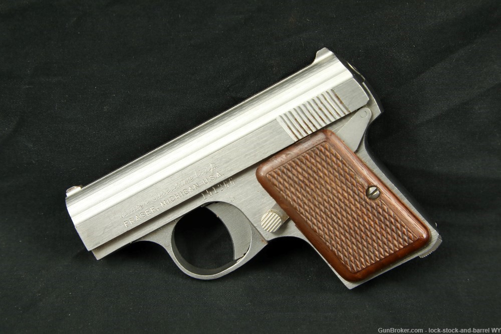 Bauer Firearms Automatic Baby Browning Clone .25 ACP Semi-Auto Pistol & Box-img-4