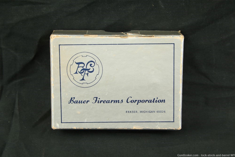 Bauer Firearms Automatic Baby Browning Clone .25 ACP Semi-Auto Pistol & Box-img-26