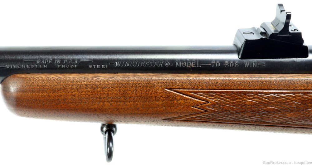 WINCHESTER Model 70, .308 Made in 1968 with LEUPOLD VX SCOPE!!-img-11
