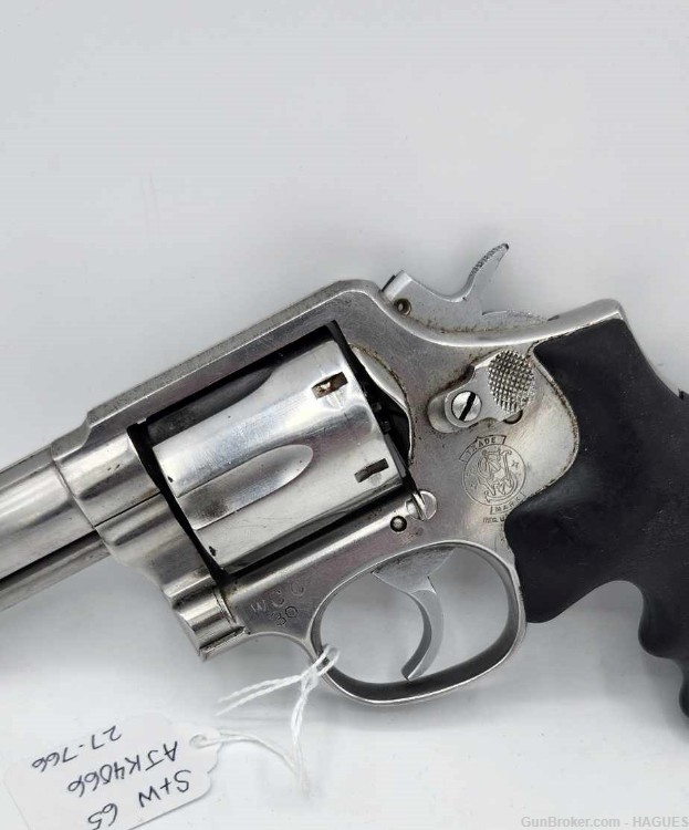 Pre Owned: Smith & Wesson Model 65-3  Revolver .38 Special - 6 Shot -img-2