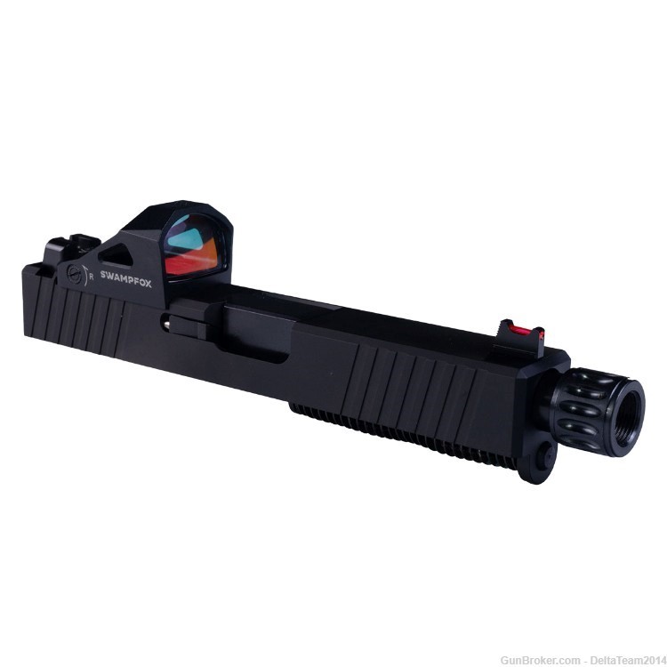 Complete RMR Slide for 9mm Glock 19 - Swampfox Justice RMR Red Dot-img-0