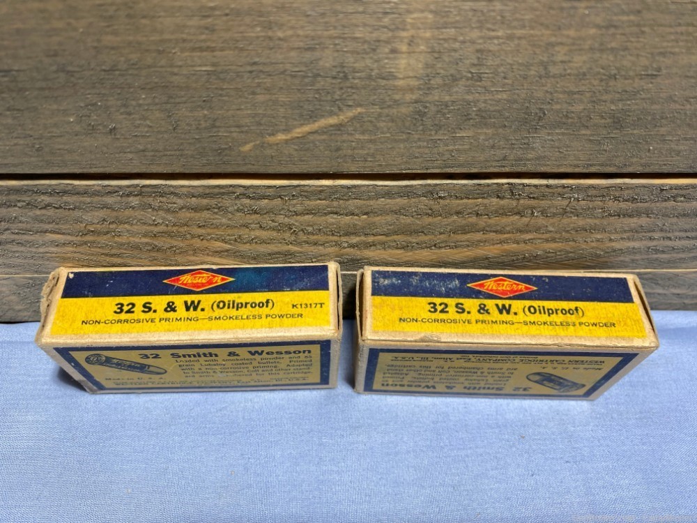 32 S&W  Western Cartridge Co. 3 boxes 138 Cartridges-img-7
