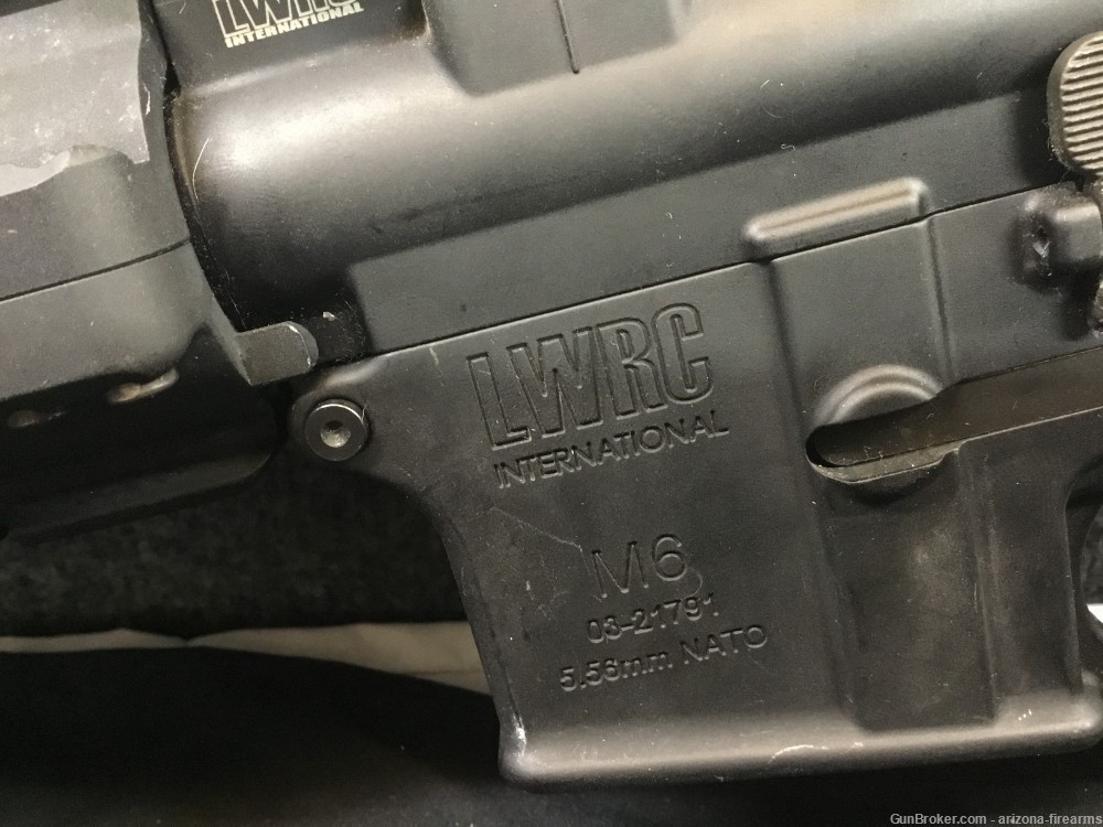 LWRC M6 Semi Auto rifle 5.56 Vortex Strike Eagle LPVO-img-17