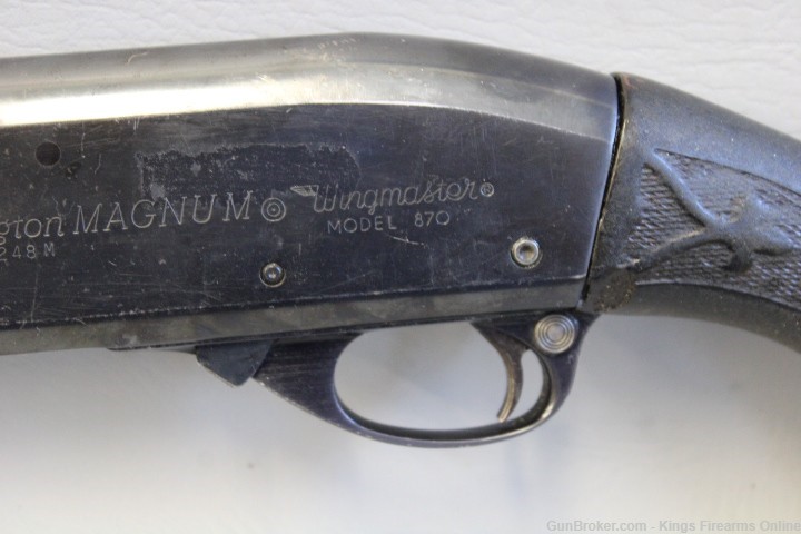Remington 870 Magnum Wingmaster 12GA Item S-130-img-4