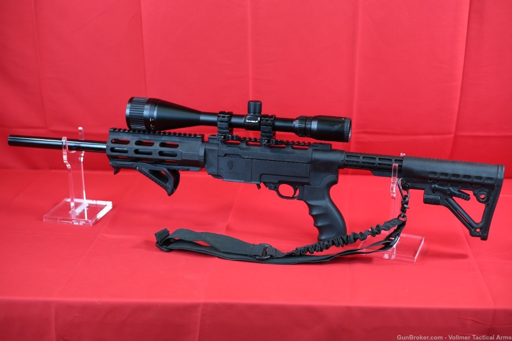 Ruger 17 HM2 with Archangel 5.56 Chassis-img-1