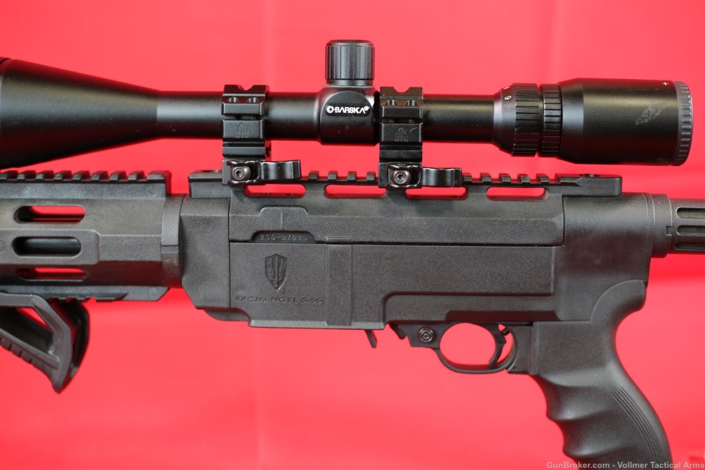 Ruger 17 HM2 with Archangel 5.56 Chassis-img-3