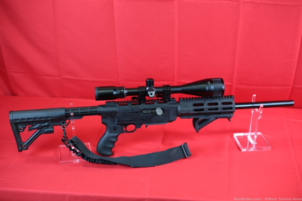Ruger 17 HM2 with Archangel 5.56 Chassis-img-0