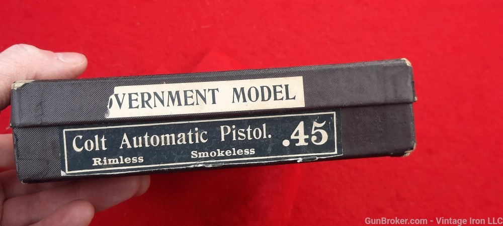 Colt Government model 1911 .45acp. 1940s Original box RARE! NR-img-17