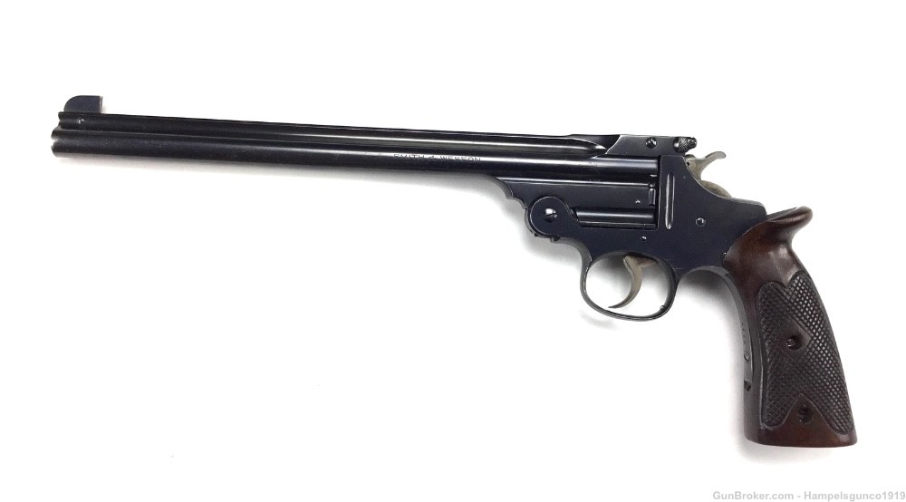 Smith and Wesson 3rd Model Single Shot Pistol 22 LR 10” Barrel-img-0