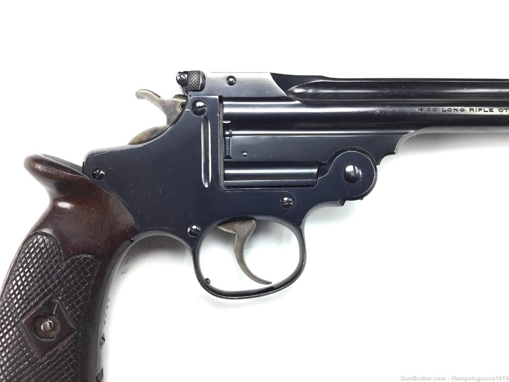 Smith and Wesson 3rd Model Single Shot Pistol 22 LR 10” Barrel-img-6