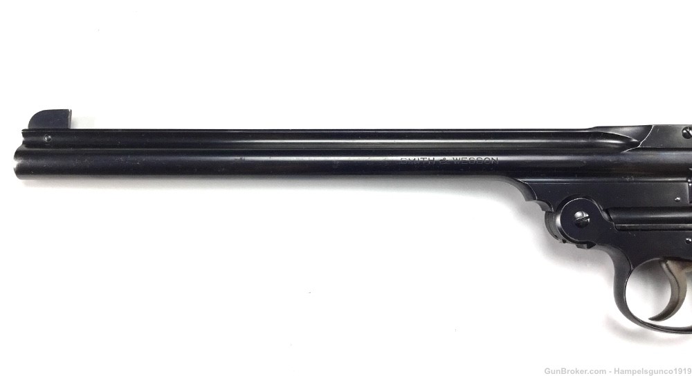 Smith and Wesson 3rd Model Single Shot Pistol 22 LR 10” Barrel-img-3